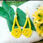 Ari Drop Earrings - Yellow - Reed House of Jewels
