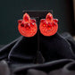 Glam Stud Earring - Red - Reed House of Jewels