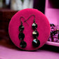 Jet Black Bead Drop Earrings - Reed House of Jewels