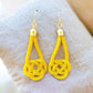 Ari Drop Earrings - Yellow - Reed House of Jewels