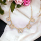 Crystal Blush Butterfly Collar Necklace - Reed House of Jewels