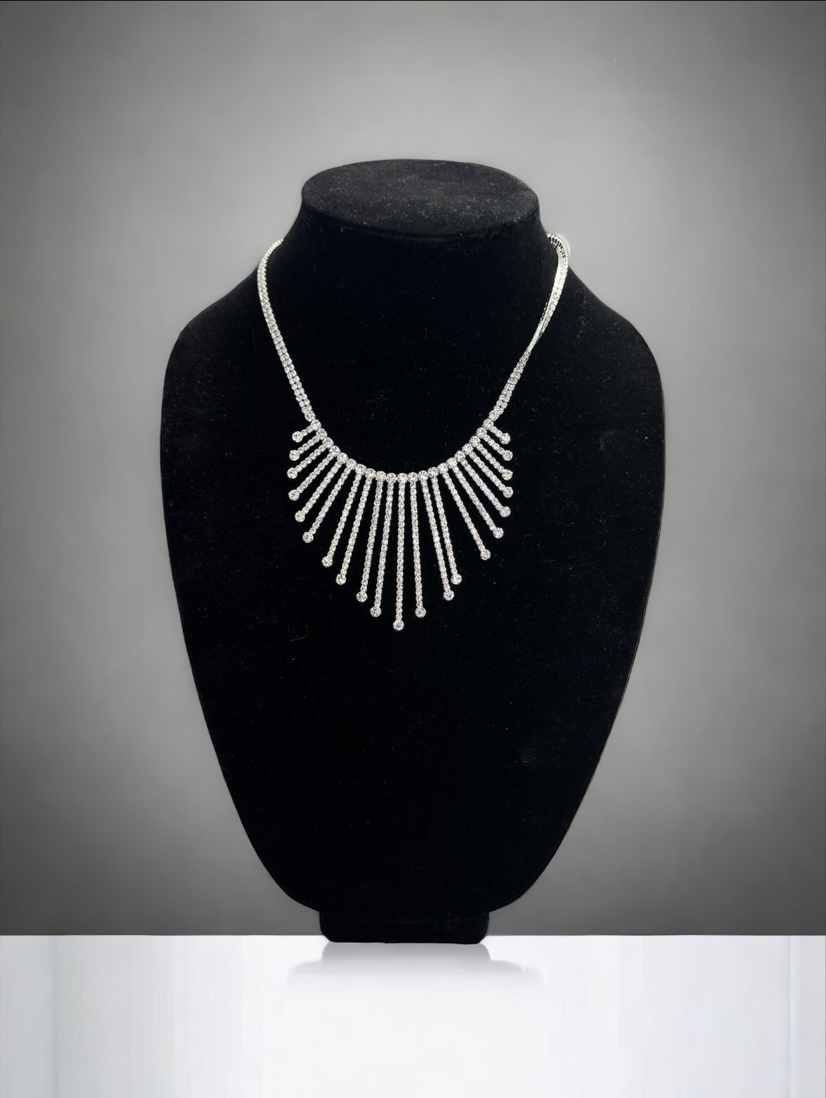 Chandelier Crystal Choker Necklace - Reed House of Jewels