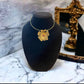 Golden Floral Choker Necklace - Reed House of Jewels