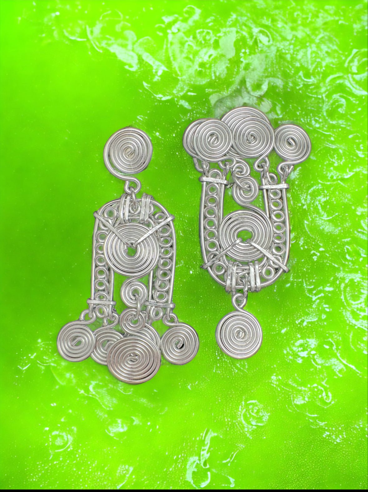 Silver Egyptian Goddess Earring - Reed House of Jewels