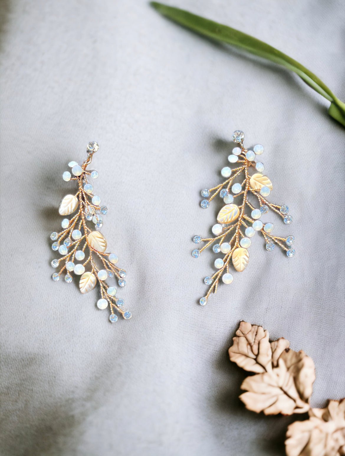 Dripping Crystals Earrings - Reed House of Jewels
