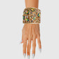 Chunky Multi - Colored Rhinestone Wide Cuff - Reed House of Jewels
