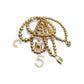 Gold Beaded Charm 5 Piece Stack - Reed House of Jewels