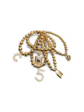Gold Beaded Charm 5 Piece Stack - Reed House of Jewels