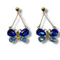 Blue Butterfly Dangle Earrings - Reed House of Jewels
