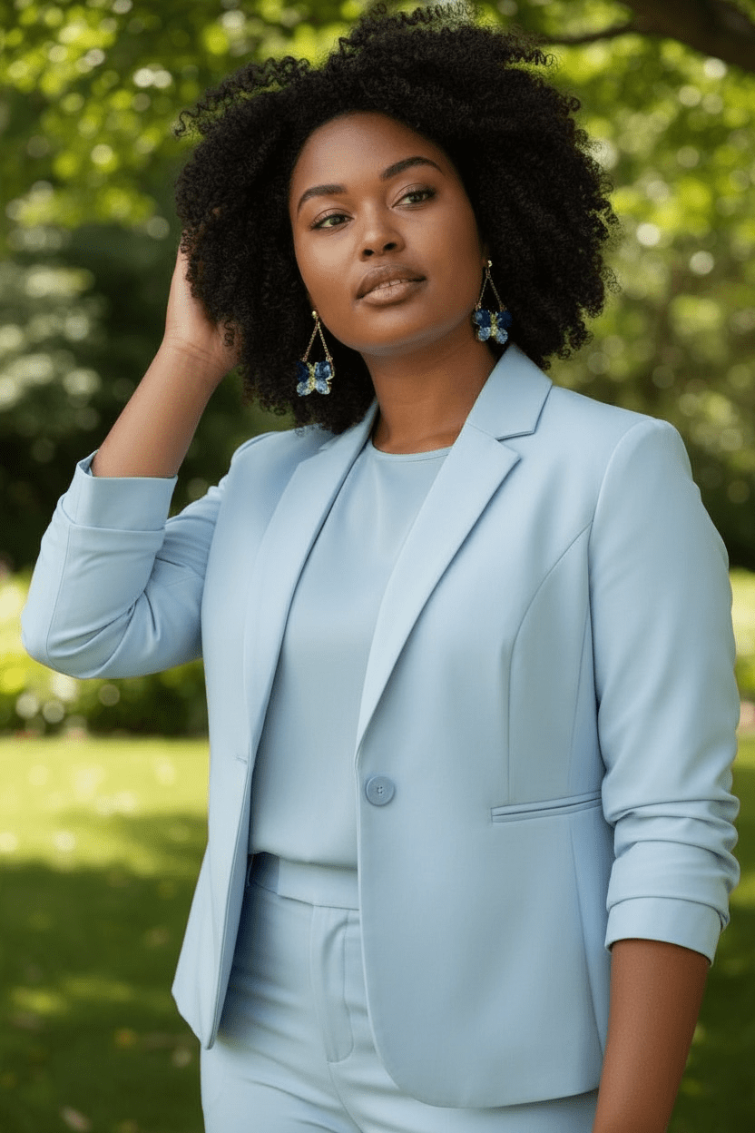 Blue Butterfly Dangle Earrings - Reed House of Jewels