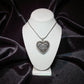 Chisel Silver Filigree Puffed Heart Pendant Necklace - Reed House of Jewels