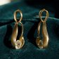 Abstract Sculptural Crystal Drop Earrings - Reed House of Jewels