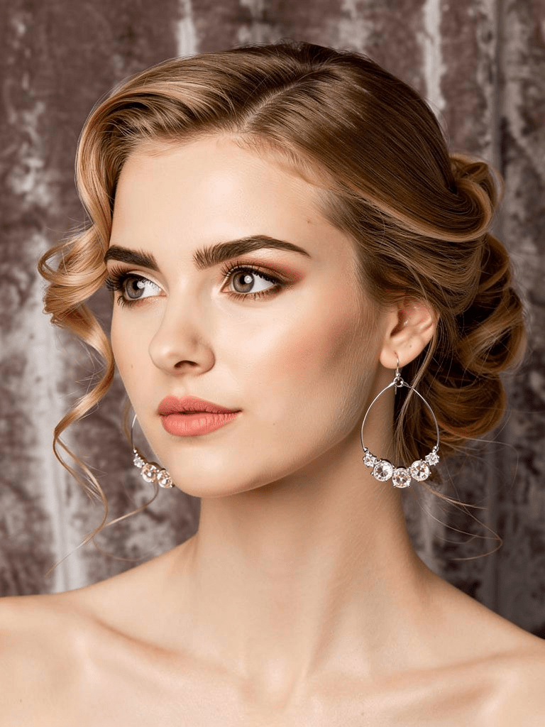 Dangling Silver - Tone and Pink Stone Teardrops - Reed House of Jewels