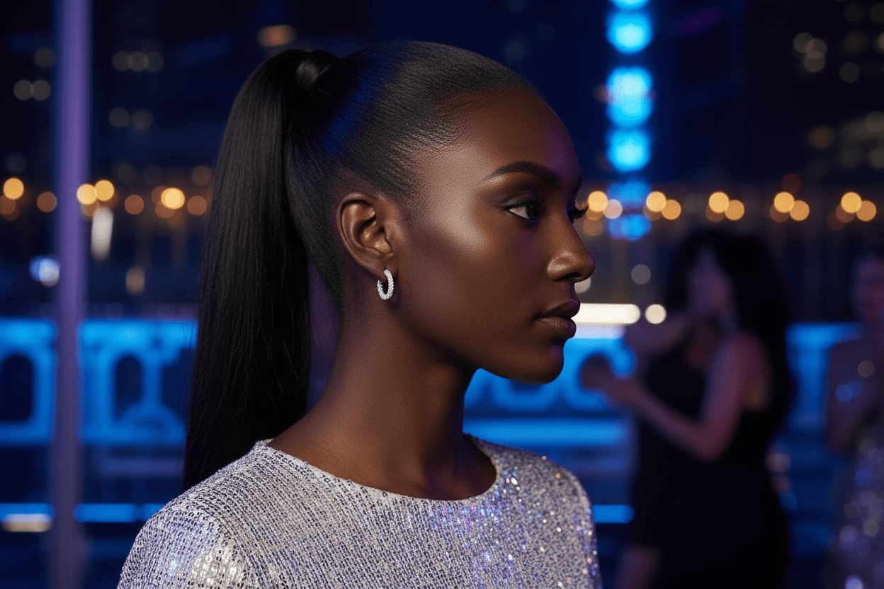 65mm Silver and Crystal Hoop Earrings - Reed House of Jewels