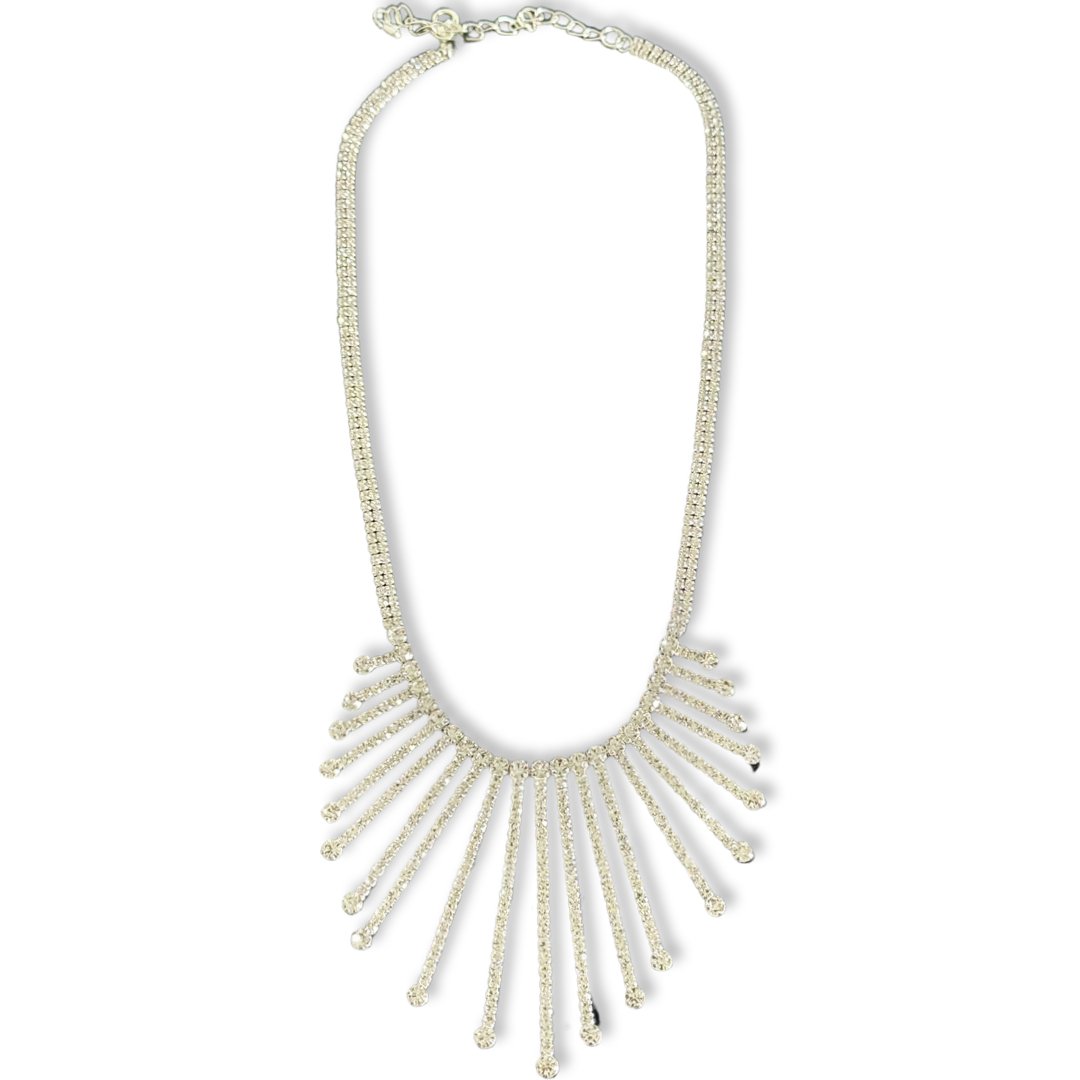 Chandelier Crystal Choker Necklace - Reed House of Jewels