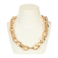 Oversized Chunky Link Collar Necklace with Pave - Reed House of Jewels