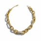 Oversized Chunky Link Collar Necklace with Pave - Reed House of Jewels