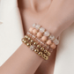 The Rosé & Gold 5 pcs Bracelet Stack - Reed House of Jewels