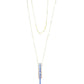 Silver and Sapphire Layer Necklace - Reed House of Jewels