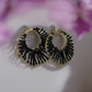 Black Glass Beaded Earrings - Reed House of Jewels