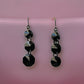 Jet Black Bead Drop Earrings - Reed House of Jewels