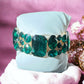 Emerald Crystal Accented Stretch Evening Bracelet - Reed House of Jewels