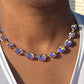 Purple Round Crystal Necklace - Reed House of Jewels