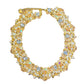 Light Pastel Crystal Stones Collar Necklace - Reed House of Jewels