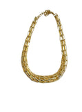 Round Style Paper Clip Choker Necklace - Reed House of Jewels