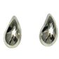 Silver Teardrop Dome Earrings - Reed House of Jewels