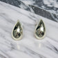 Silver Teardrop Dome Earrings - Reed House of Jewels