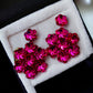 Pink Sequins Drop Earrings - Reed House of Jewels