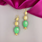 Three Drop Malachite Earring - Reed House of Jewels