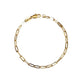 18k Gold Filled Short Link Paperclip Bracelet - Reed House of Jewels