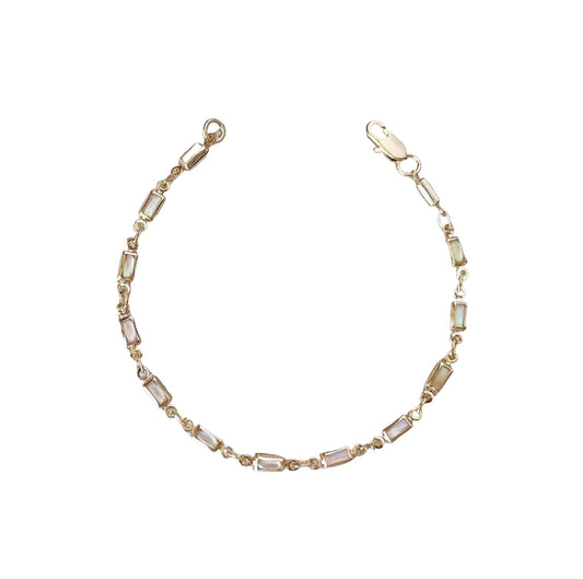 18k Gold Filled Opal Bracelet - Reed House of Jewels