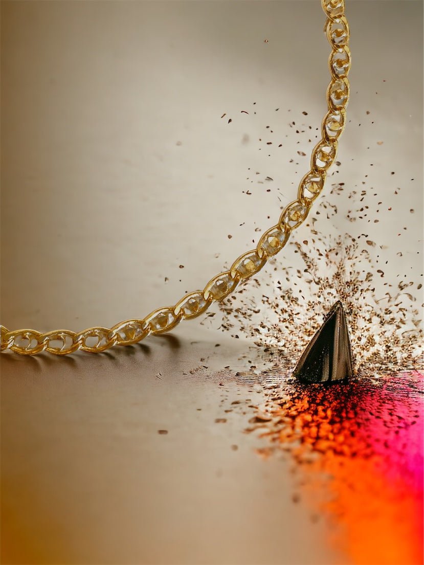 18k Gold Filled Detailed Mariner Anklet - Reed House of Jewels