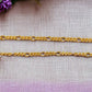 18k Gold Filled 2mm Rounded 3x1 Figaro Anklet - Reed House of Jewels