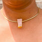 Deva with Rose Quartz Stone Necklace - Reed House of Jewels