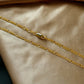 18k Gold Filled 2mm Rounded 3x1 Figaro Anklet - Reed House of Jewels