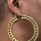 Shole Brass Earrings - Reed House of Jewels