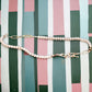 Blush Pink Crystal and Gold Tone Anklet - Reed House of Jewels