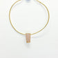 Deva with Rose Quartz Stone Necklace - Reed House of Jewels