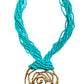 Teal Beaded Necklace - Reed House of Jewels