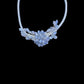 Blue Crystal Bib Collar Necklace - Reed House of Jewels