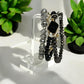 Black Stone 4 pc Bracelet Stack - Reed House of Jewels