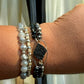 Black Stone 4 pc Bracelet Stack - Reed House of Jewels