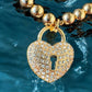 Heart Pendant Ball Necklace - Reed House of Jewels