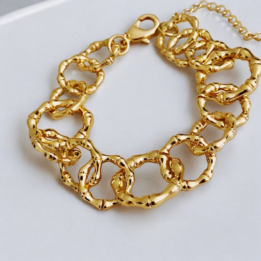 Artfully Linked Chain Bracelet - Reed House of Jewels