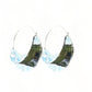 Polished Silver Winged Hoop Earrings - Reed House of Jewels