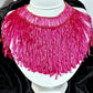 Magenta Beaded Choker Necklace - Reed House of Jewels